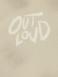 Cropp Bluzy*Jasna bluza z kapturem i nadrukami