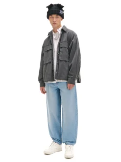 Cropp Jeansy|Baggy*Jasne jeansy balloon baggy