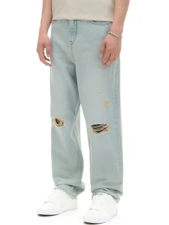 Cropp Jeansy|Baggy*Jasne jeansy loose baggy