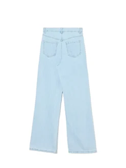 Cropp Jeansy*Jasne jeansy retro wide leg