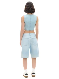 Cropp Sety*Jasne szorty denim bermudy