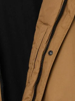 Cropp Kurtki Zimowe|Kurtki, Płaszcze*Jasno płaszcz z kapturem