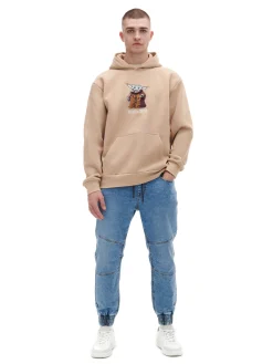 Cropp Jeansy*Jasnoe jeansowe joggery