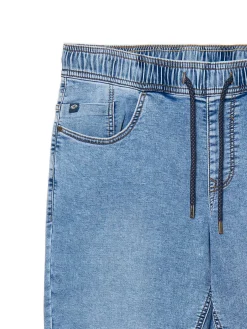 Cropp Jeansy*Jasnoe jeansowe joggery