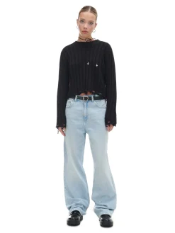 Cropp Jeansy*Jasnoe jeansy wide leg