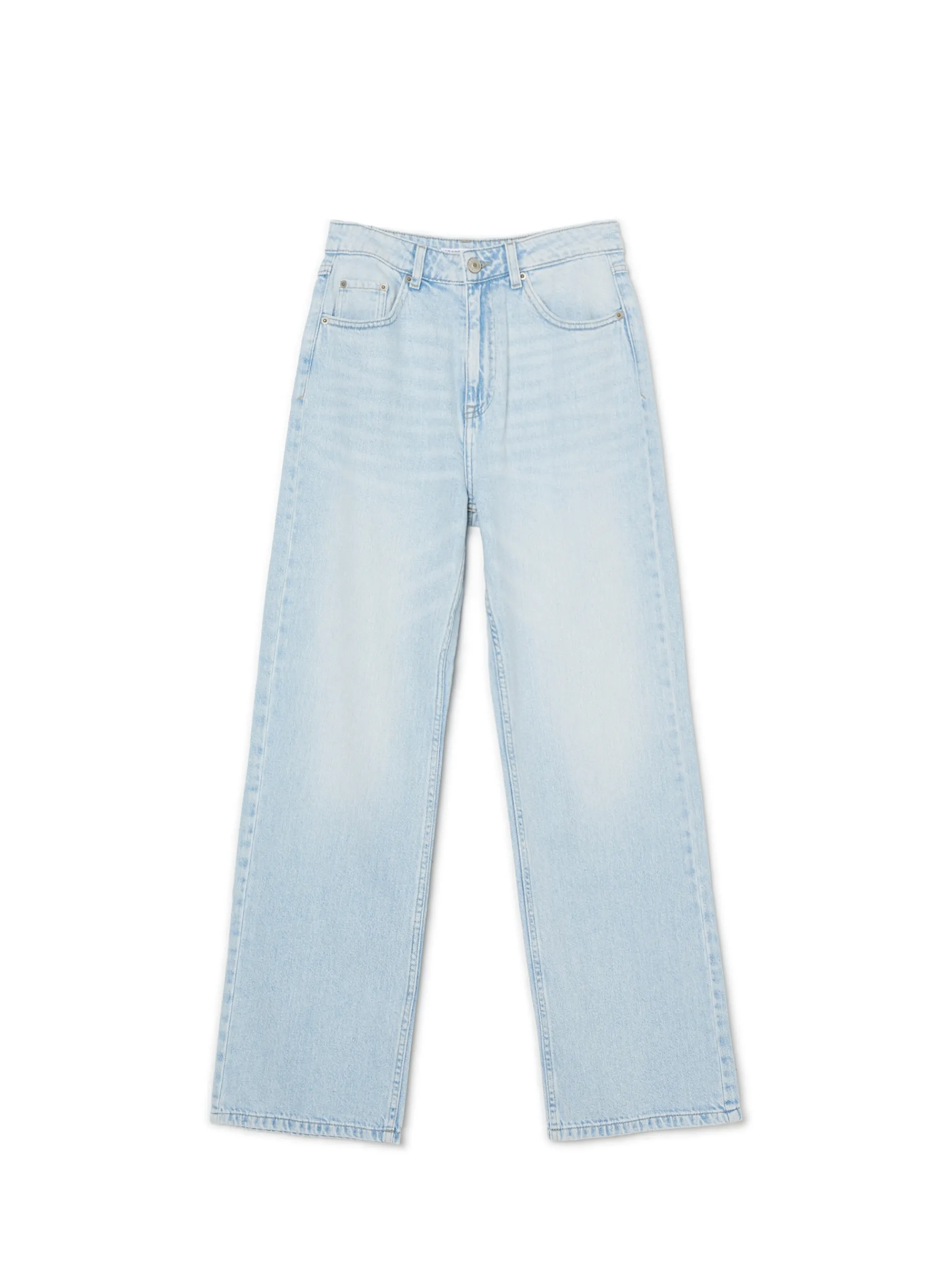 Cropp Jeansy*Jasnoe jeansy wide leg