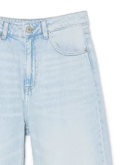 Cropp Jeansy*Jasnoe jeansy wide leg