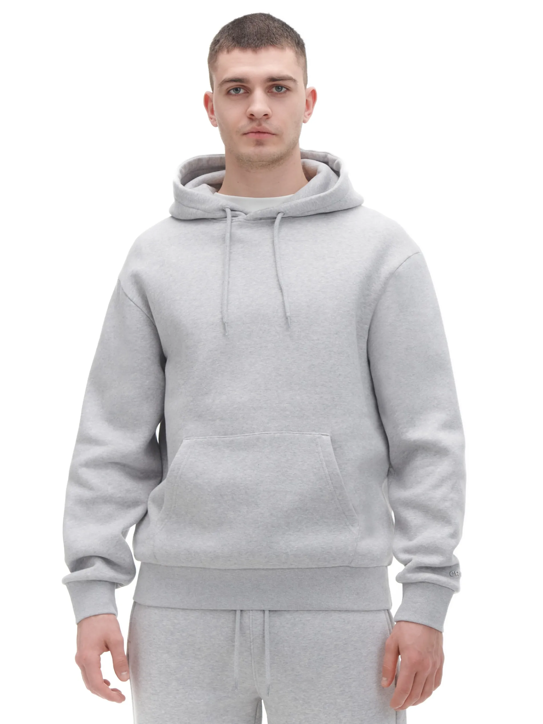 Cropp Bluzy|Sety*Jasnoszara bluza z kapturem