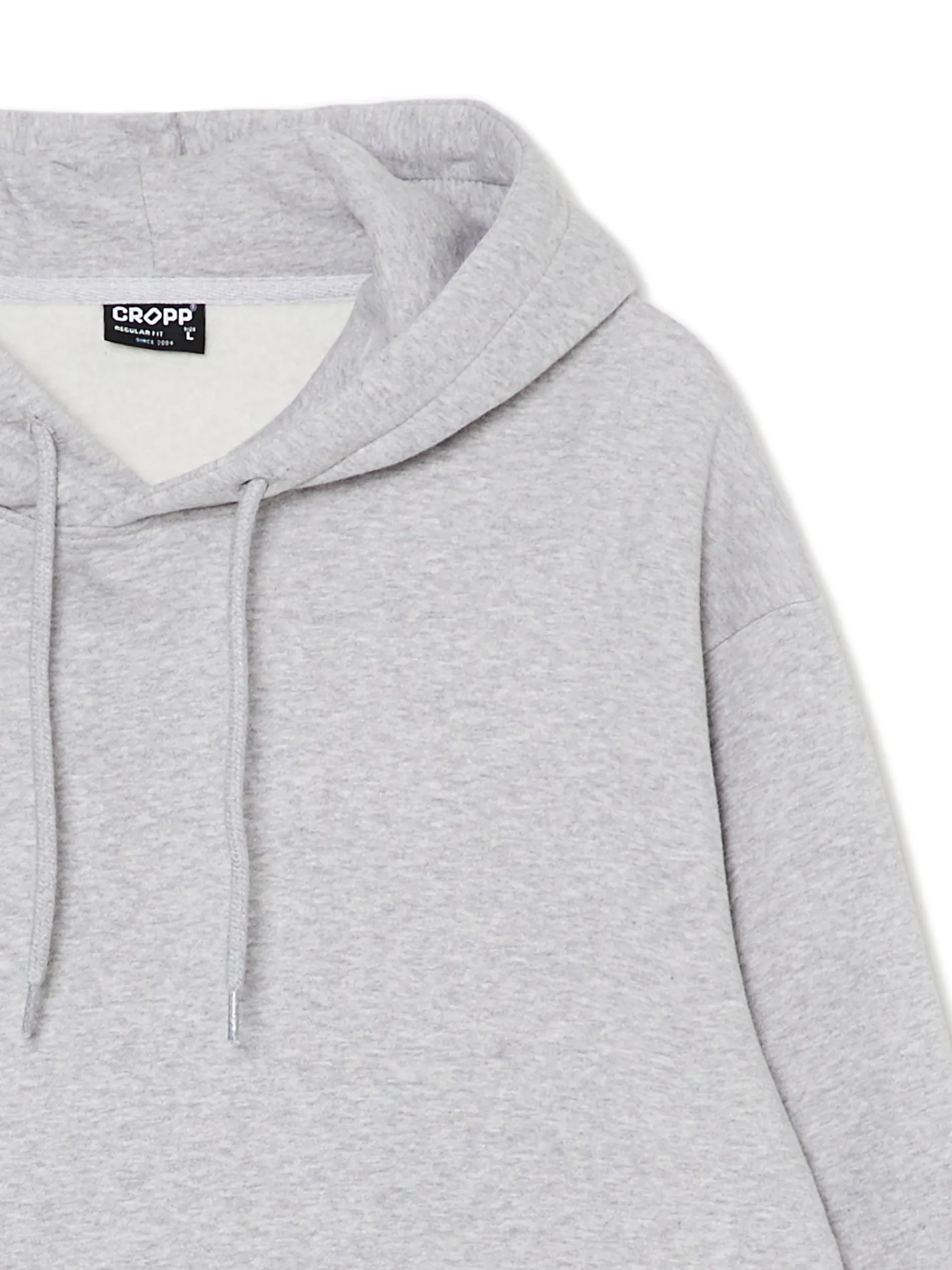 Cropp Bluzy|Sety*Jasnoszara bluza z kapturem