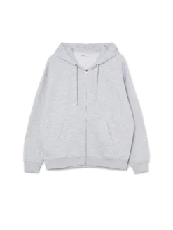 Cropp Bluzy*Jasnoszara rozpinana bluza oversize