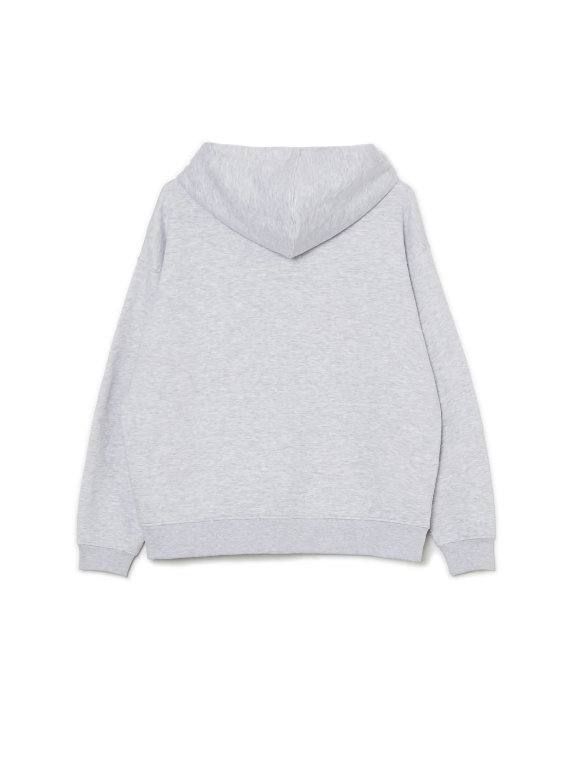 Cropp Bluzy*Jasnoszara rozpinana bluza oversize