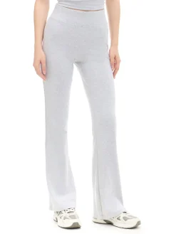 Cropp Spodnie*Jasnoszare dresy typu flare