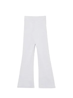 Cropp Spodnie*Jasnoszare dresy typu flare