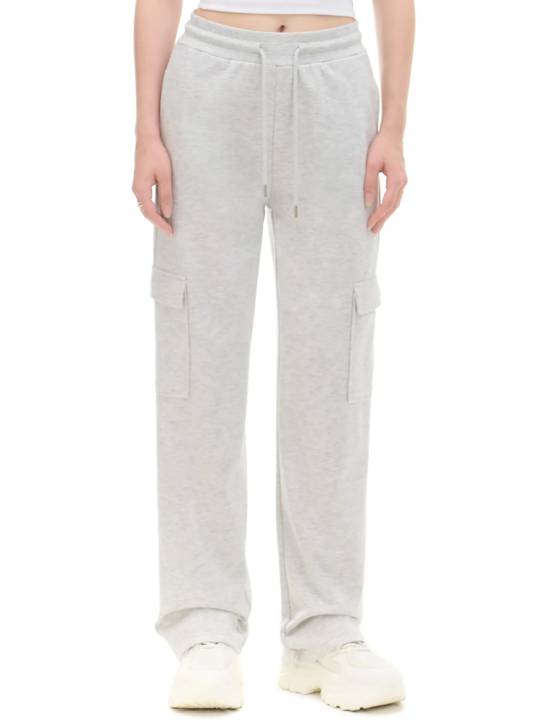 Cropp Spodnie*Jasnoszare spodnie dresowe