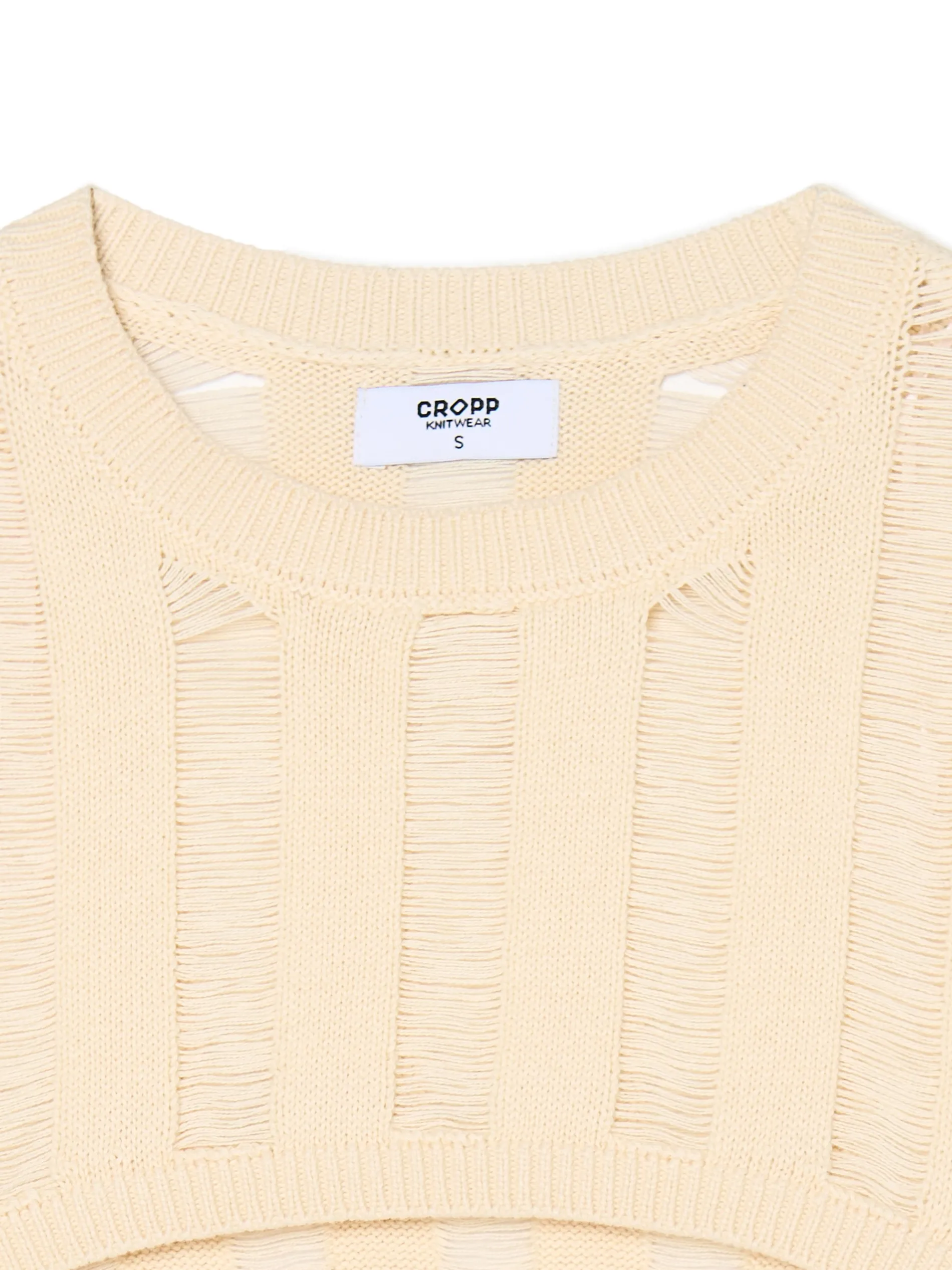 Cropp Swetry*Jasny krótki sweter