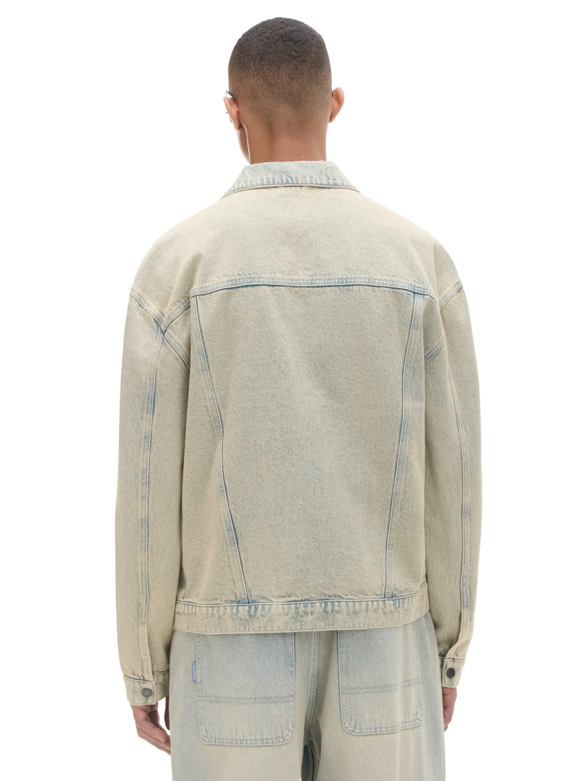 Cropp Denim|Sety*Jeansowa kurtka katanka oversize