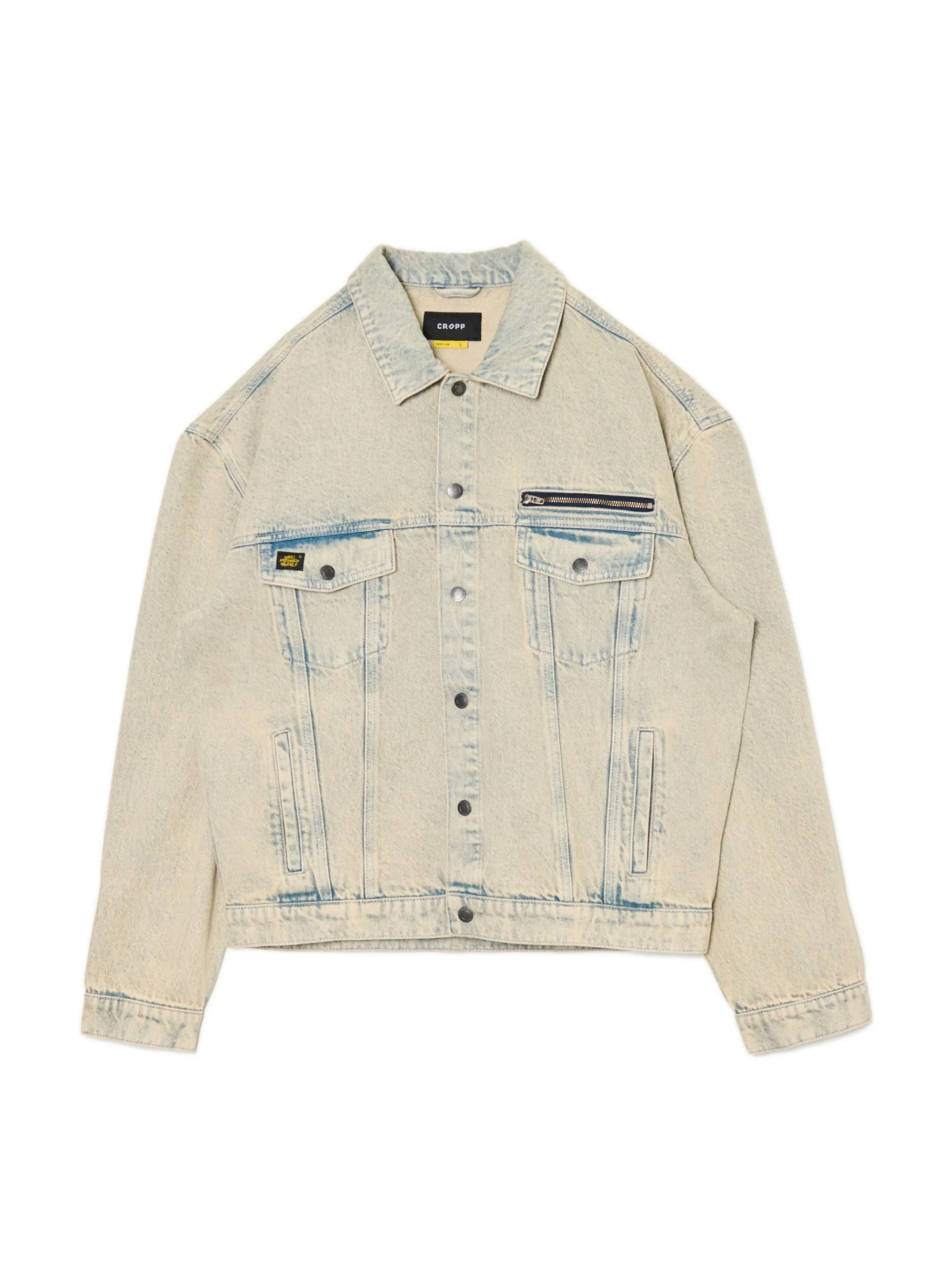 Cropp Denim|Sety*Jeansowa kurtka katanka oversize