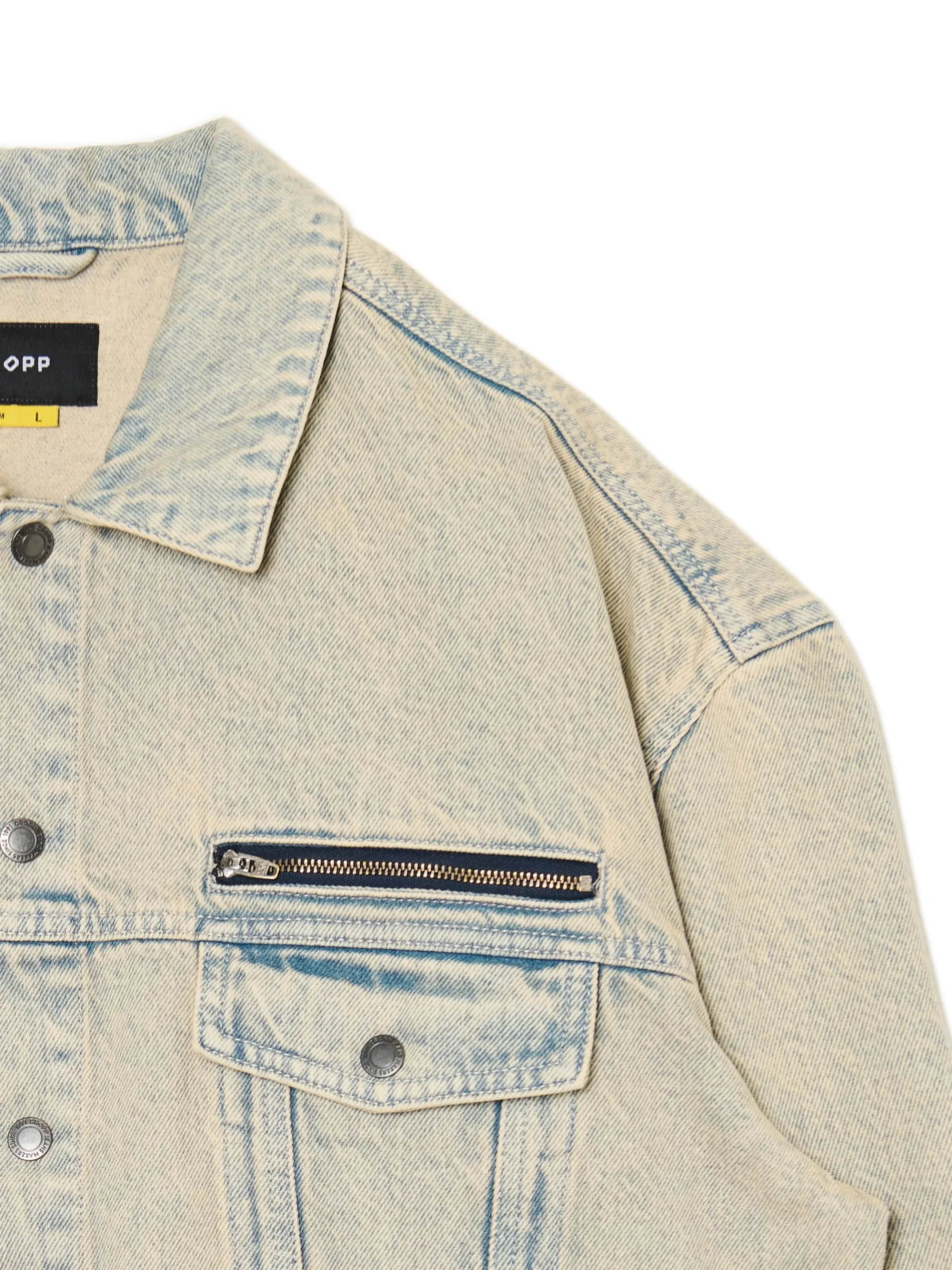 Cropp Denim|Sety*Jeansowa kurtka katanka oversize