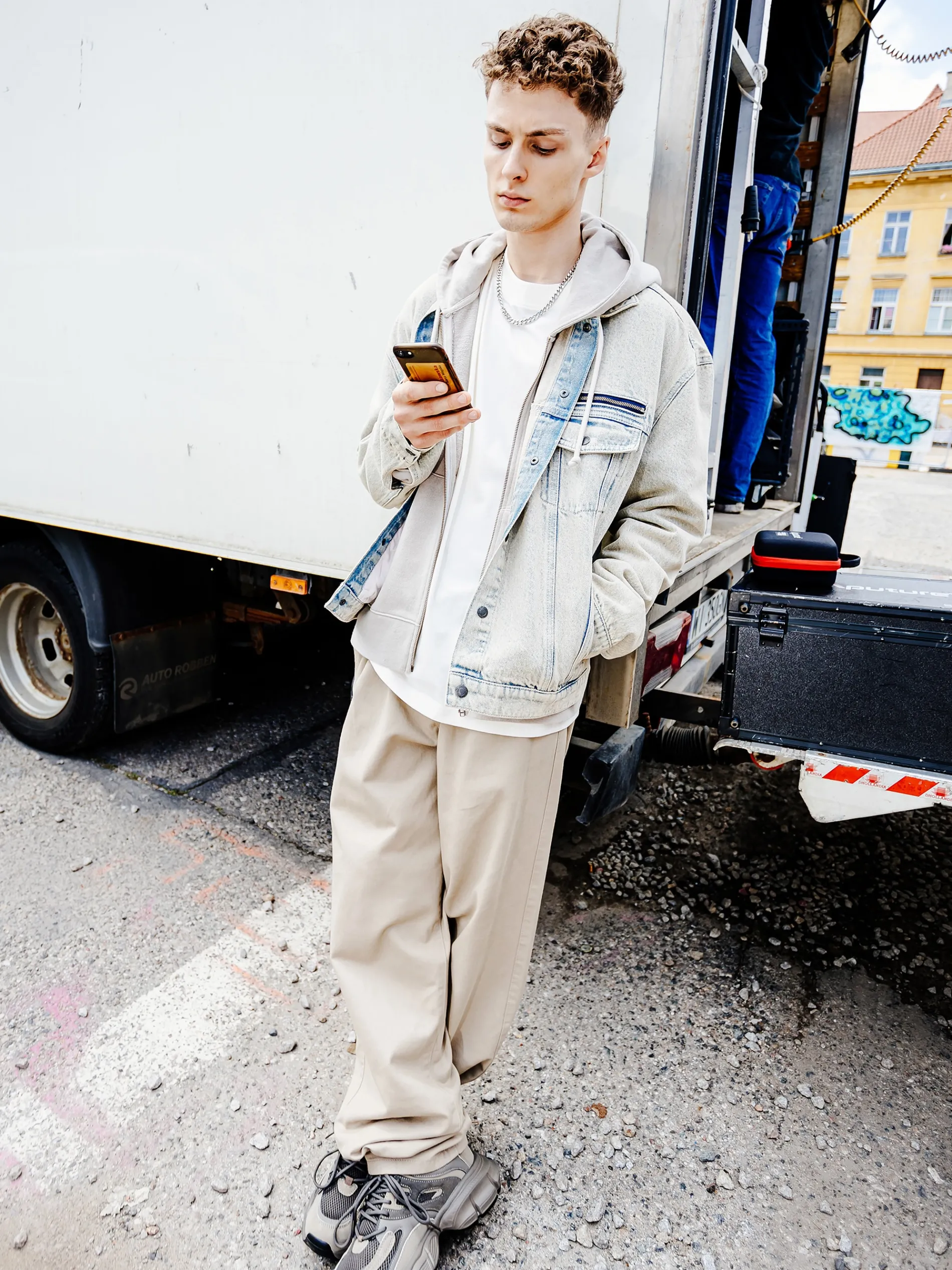 Cropp Denim|Sety*Jeansowa kurtka katanka oversize