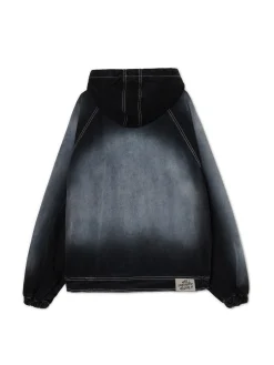 Cropp Kurtki, Płaszcze|Denim*Jeansowa kurtka z efektem przetarcia