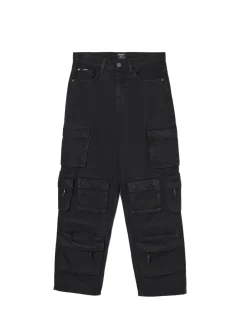 Cropp Jeansy|Baggy*Jeansy baggy multipockets