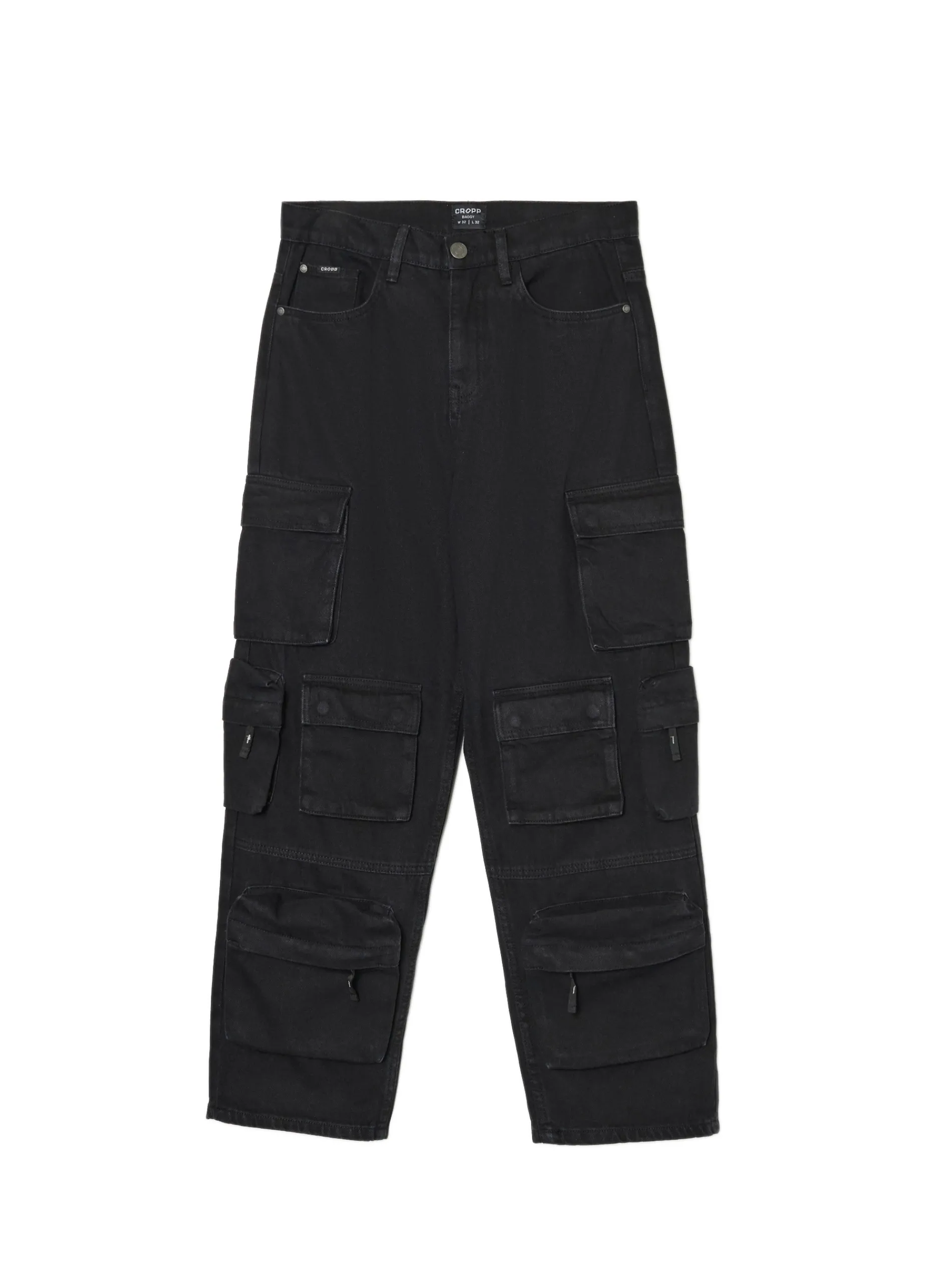 Cropp Jeansy|Baggy*Jeansy baggy multipockets