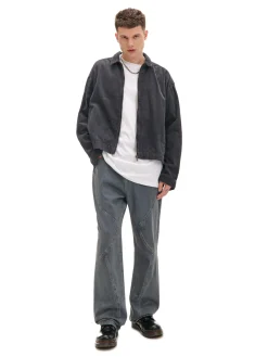 Cropp Baggy|Spodnie*Jeansy baggy z dekoracyjnymi przeszyciami