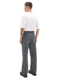 Cropp Baggy|Spodnie*Jeansy baggy z dekoracyjnymi przeszyciami