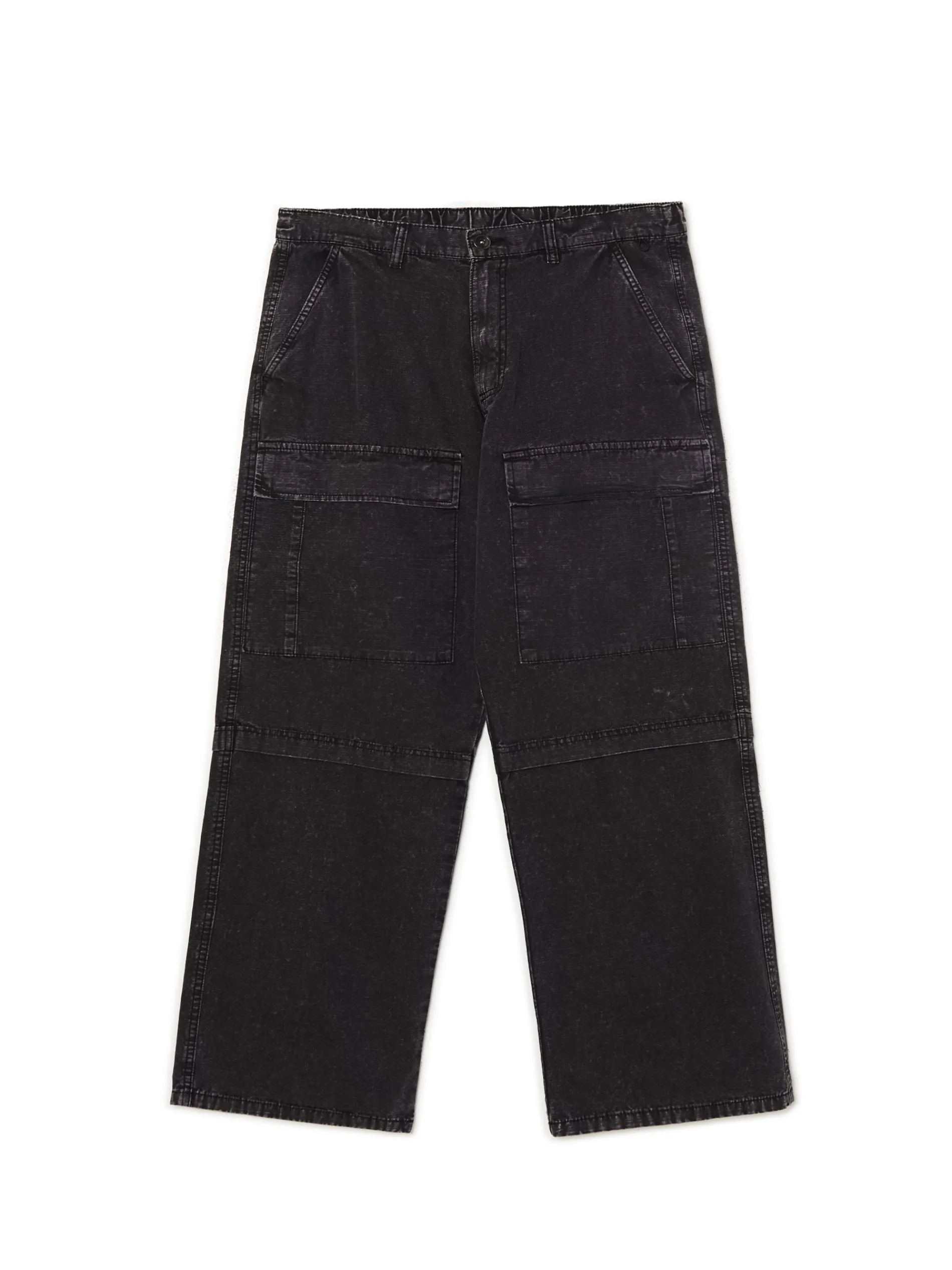 Cropp Baggy|Spodnie*Jeansy baggy z efektem znoszenia