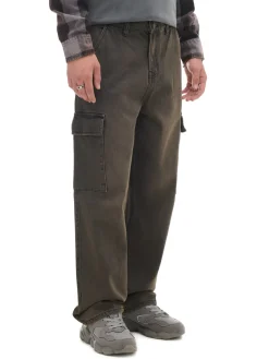 Cropp Jeansy|Baggy*Jeansy baggy z kieszeniami cargo