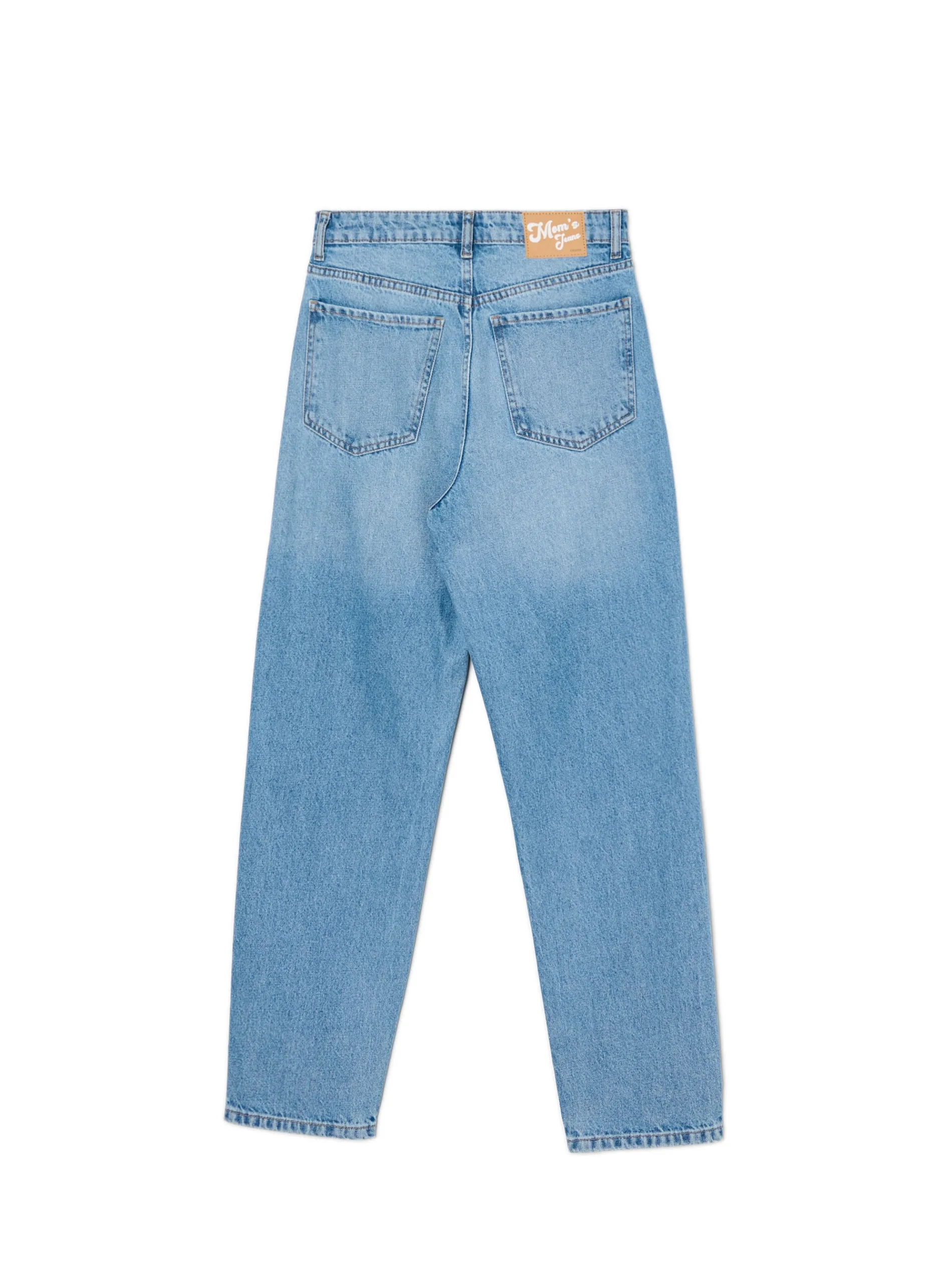 Cropp Jeansy*Jeansy mom z wysokim stanem