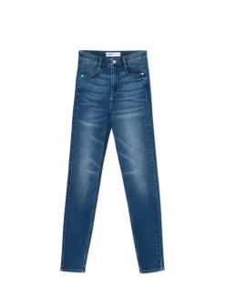 Cropp Jeansy*Jeansy skinny z kieszeniami