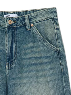 Cropp Jeansy*Jeansy straight w stylu retro
