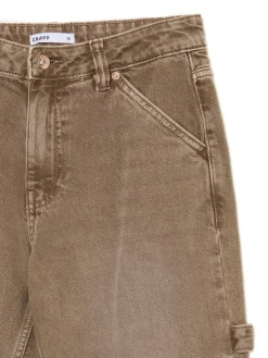 Cropp Jeansy*Jeansy straight w stylu retro