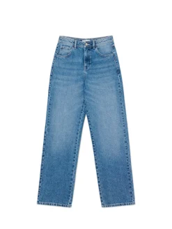 Cropp Jeansy*Jeansy straight z efektem sprania