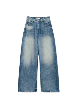 Cropp Jeansy*Jeansy wide leg typu barrel