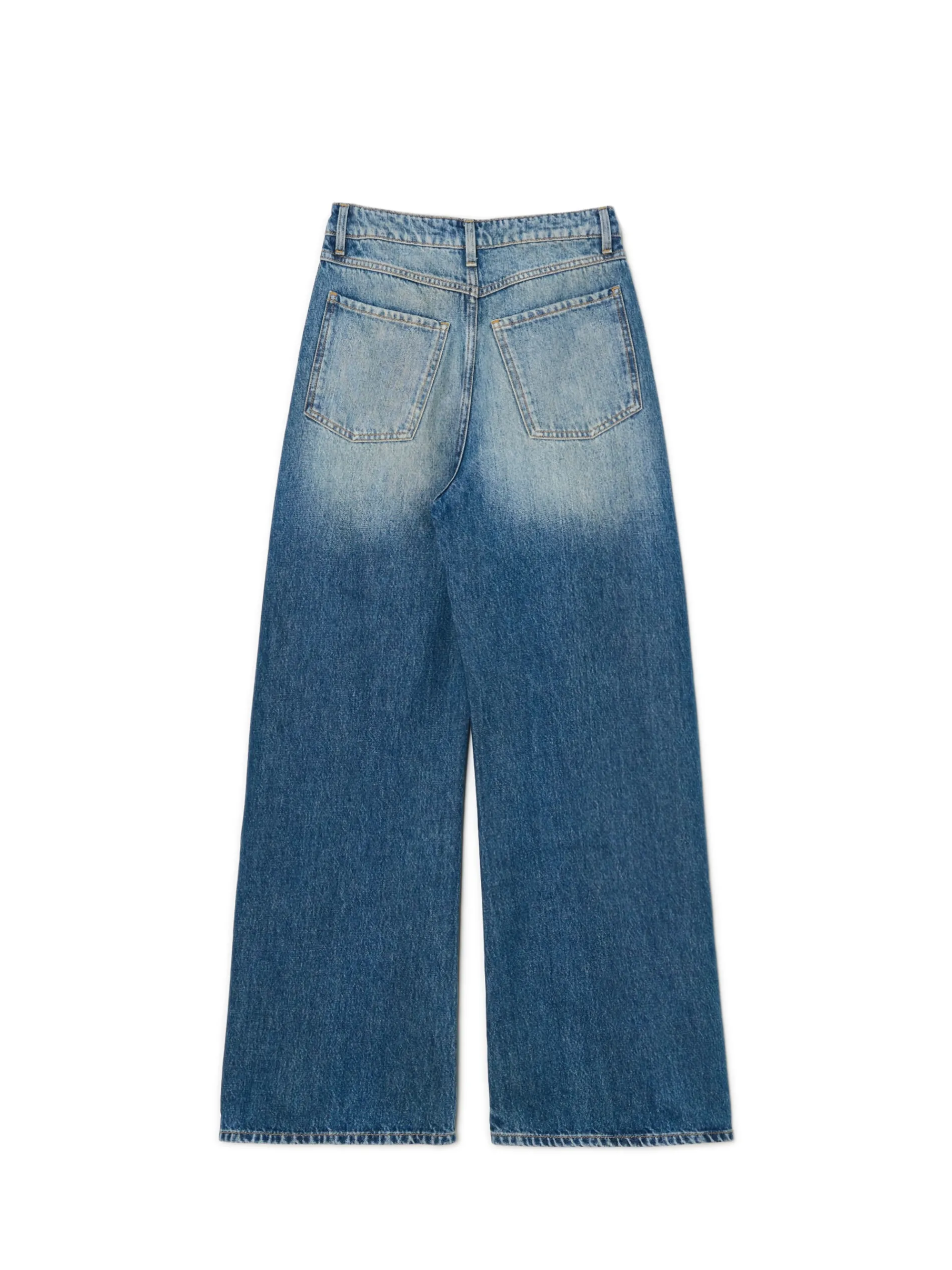 Cropp Jeansy*Jeansy wide leg typu barrel