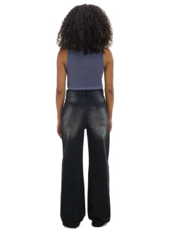 Cropp Jeansy*Jeansy wide leg typu barrel