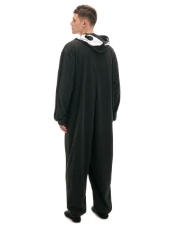 Cropp Snuddie, Onesie|Cozy*Jednoczęściowa piżama onesie z kościotrupem