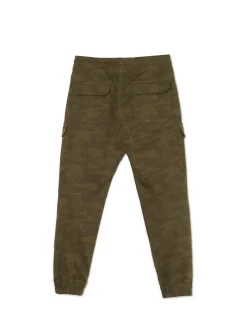 Cropp Spodnie*Joggery cargo z nadrukiem camo