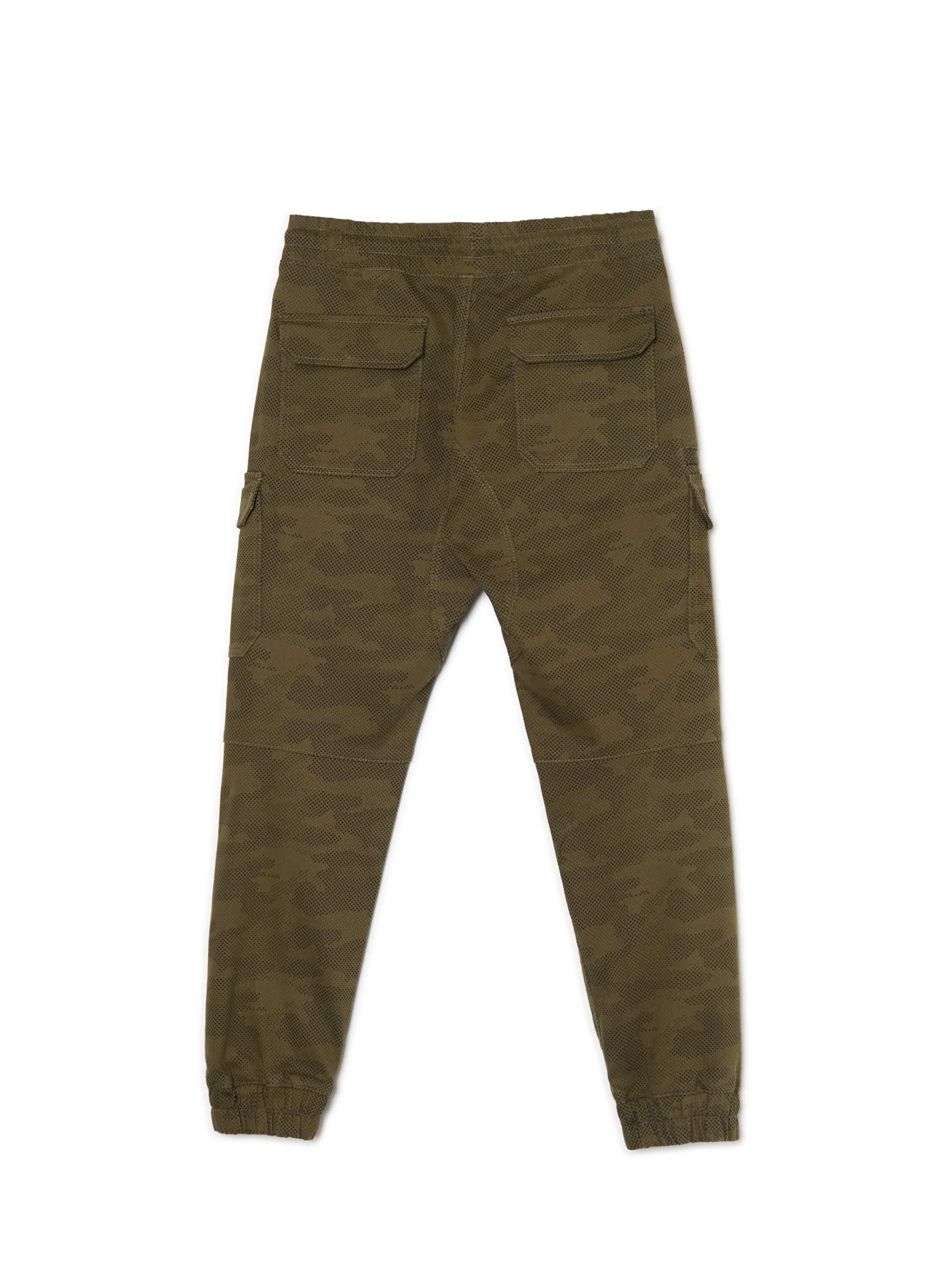Cropp Spodnie*Joggery cargo z nadrukiem camo