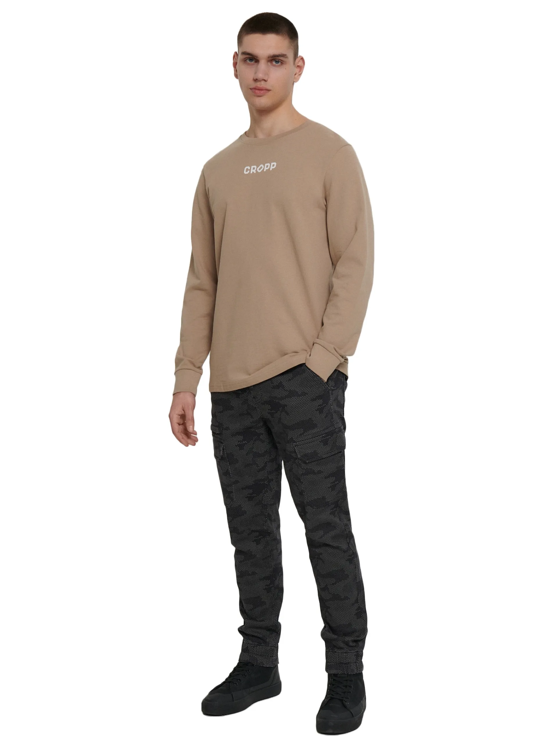 Cropp Spodnie*Joggery z kieszeniami cargo