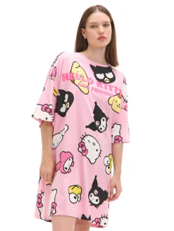 Cropp Piżamy*Koszula nocna Hello Kitty & Friends