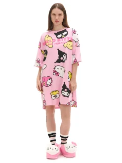 Cropp Piżamy*Koszula nocna Hello Kitty & Friends