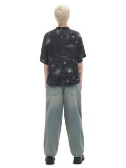 Cropp Koszule, Bluzki*Koszula oversize z artystycznym nadrukiem