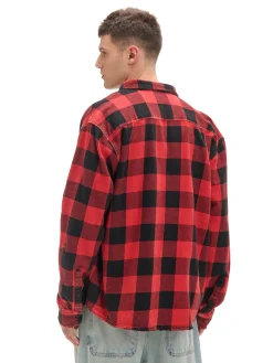 Cropp Koszule*Koszula w kratę z postrzępieniami