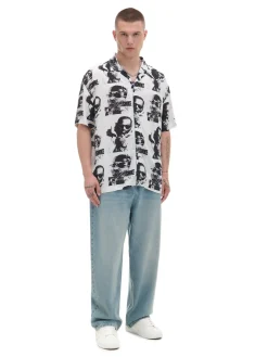 Cropp Koszule*Koszula z nadrukiem Pop Smoke