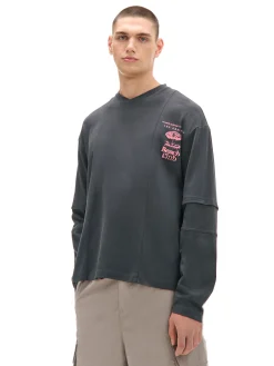 Cropp Koszulki*Koszulka longsleeve z amerykańskim motywem