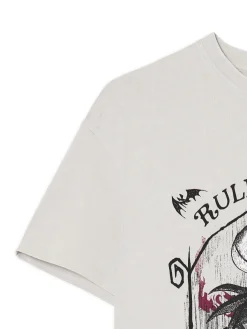 Cropp Koszulki, Topy*Koszulka oversize Miasteczko Halloween