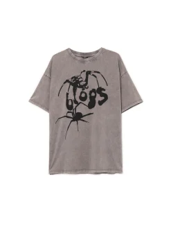 Cropp Koszulki, Topy*Koszulka oversize z nadrukiem